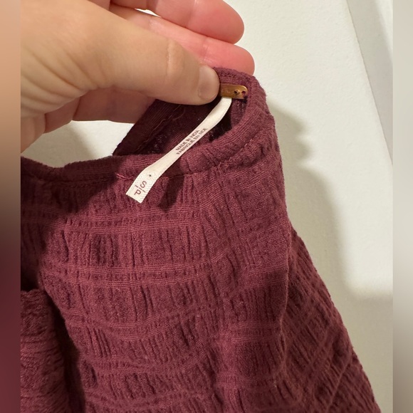 FREE PEOPLE ENDLESS SUMMER Sz S NYA MAXI DRESS IN WILD GARNETa - Picture 5 of 5